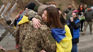 ‘Today is another day when Ukraine returns its own,’ Mr Zelensky wrote on Telegram